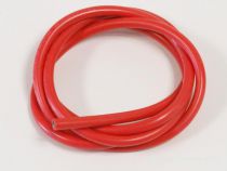 CABLE SILICONE 10AWG ROUGE 1M