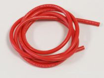 CABLE SILICONE 12AWG ROUGE 1M
