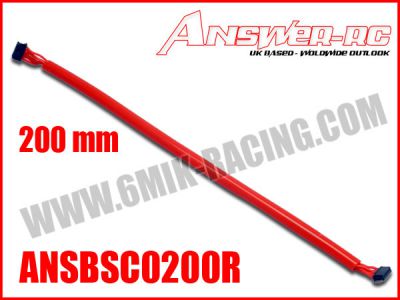 Cable silicone pour moteur Brushless sensor 200 mm ANSWER RC