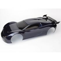 CARROSSERIE BLEUE PEINTE ET DECOREE + AILERON XO-1