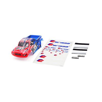 Carrosserie GT24T peinte et decor�e Rouge / bleue