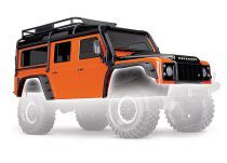 CARROSSERIE LAND ROVER DEFENDER ADVENTURE ORANGE PEINTE ET DECOREE - TRAXXAS TRX8011A