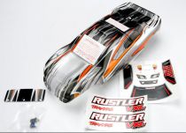 CARROSSERIE RUSTLER VXL PROGRAPHIX SEMI-DECOREE + AUTOCOLLANTS