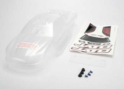 CARROSSERIE TRANSPARENTE JATO + AUTOCOLLANTS