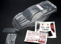 CARROSSERIE TRANSPARENTE RUSTLER + AUTOCOLLANTS