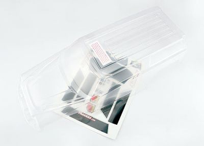 CARROSSERIE TRANSPARENTE SUMMIT 1/10 SEMI-DECOREE + AUTOCOLLANTS