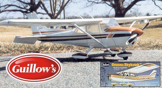 Cessna Skyhawk 172 kit Balsa - Paul K. GUILLOW'S 802 - 2