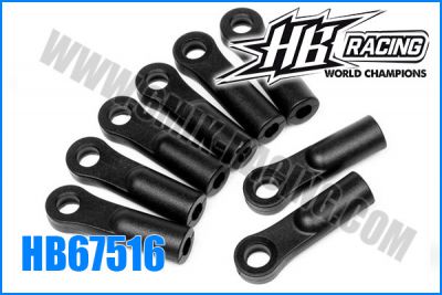 Chappes de tirant Avant (8 pcs) - HB67516 - Pi�ce d�tach�e HB Racing
