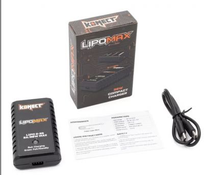 Chargeur LIPOMAX compact LiPo 2-3S 38W KN-LIPOMAX 