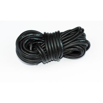 Chargeur pour accu pour appareil radiocommand� Fil silicone AWG14 2.12mm2 Noir Longueur 5m S04417142