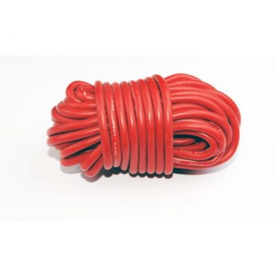 Chargeur pour accu pour appareil radiocommand� Fil silicone AWG14 2.12mm2 Rouge Longueur 5m S04417141