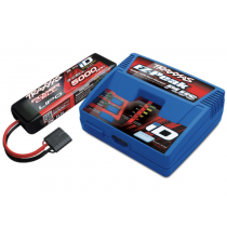 Chargeur sortie 4-amp 80W 2970G + 1 batt. 3S 5000mah Traxxas 2970G