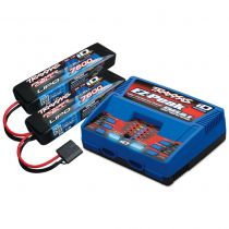 Chargeur Traxxas Double Sortie iD 2972G + 2X Lipo 7.4V 7600mAh - 2991