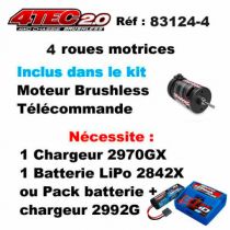 CHÂSSIS 4-TEC 2.0 AWD BRUSHLESS 1/10 83124-4