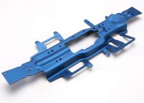 CHASSIS ALU 3MM 6061-T6 ANODISE BLEU RALLONGE 30MM REVO 3.3