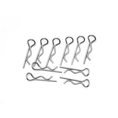 Clips de carrosserie 1/8eme universels (sachet de 10pcs)