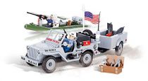 COBI - 24193 - Willys MB Marine Gris - 180 pièces 2 personnages