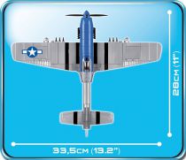 COBI 5536 - Small Army - North American P-51D Mustang 265 pièces 1 personnage