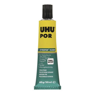 Colle pour polystyr�ne expans�  - Tube de 40 gr (50ml) - UHU 45900