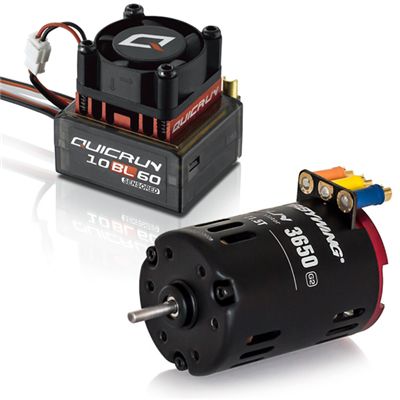 Combo  QuickRun 10BL120SD Moteur G2 10.5T - HW30125000 