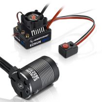 COMBO EZRUN MAX10-3652SL-3300KV+adaptateur 5mm