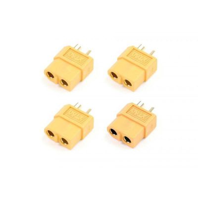CONNECTEUR OR XT 60 MALE S4