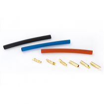 Connecteurs PK 4mm avec gaines(3 paires)