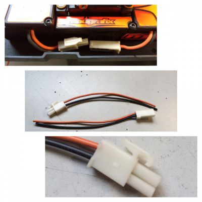 Connectique pour accus de r�ception FINO (1male+1femelle) FINO-09