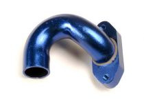 COUDE D\'ECHAPPEMENT ANODISE BLEU