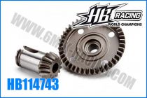 Couple Conique 43/13T pour HB D815/D817