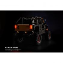 Crawler RC DF-4S PRO jaune 4WD avec Leds et Treuil 1/10 - 3163