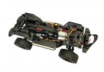 Crawler RC DF-4S PRO Rouge 4WD avec Leds et Treuil 1/10 - 3164