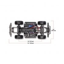 Crawler RC TRX-4 Scale & Trail RTR jaune édition spéciale - Traxxas TRX82056-4-YLW