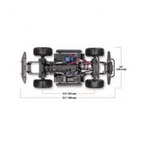 Crawler RC TRX-4 Scale & Trail RTR jaune édition spéciale - Traxxas TRX82056-4-YLW