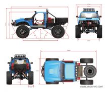 Crawling kit - Demon SG4-C 1/10 - CROSS-RC - CRO90100047