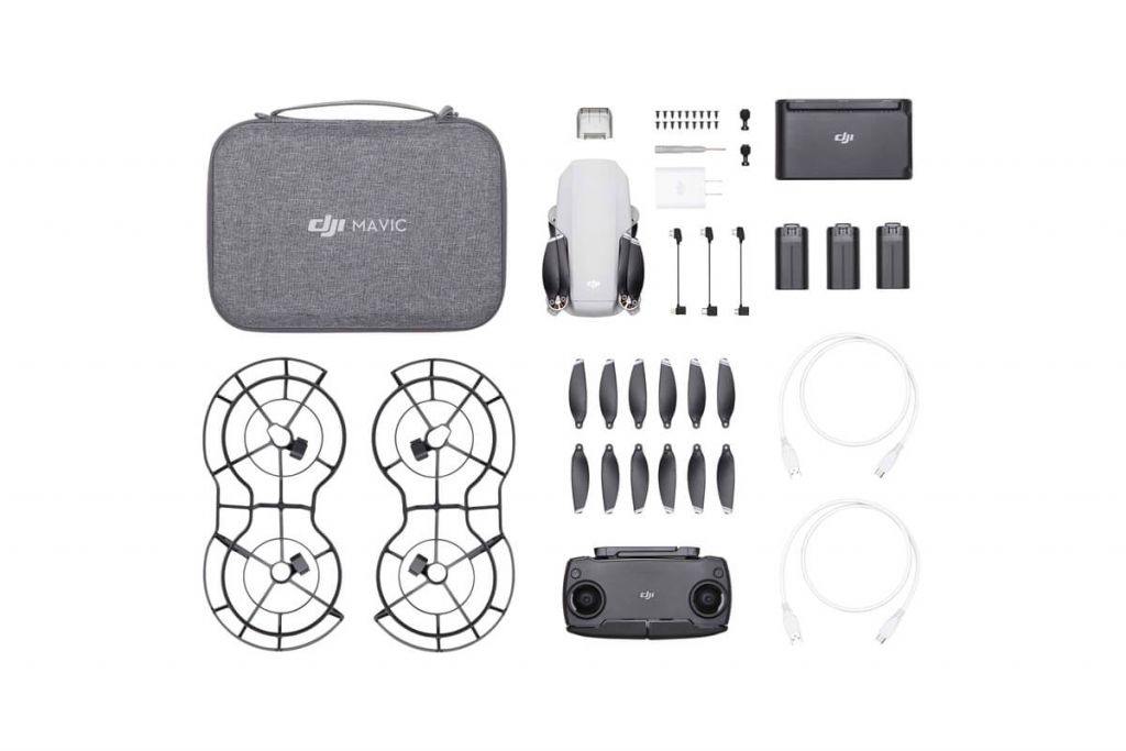 DJI Mavic Mini avec fly more combo - 3 batteries, sacoche, helices,  chargeur, ca