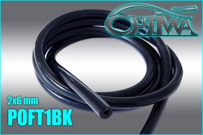 Durite essence noire �2 x 6 mm (le Sachet de 1m) - OPTIMA POFT1BK - Pi�ces et Options 6Mik