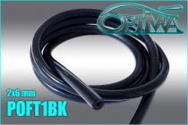 Durite essence noire ø2 x 6 mm (le Sachet de 1m) - OPTIMA POFT1BK - Pièces et Options 6Mik