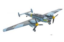 DYNAM MESSERSCHMITT BF110 1500MM WARBIRD W/O TX/RX/BATT - DYN8963