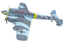 DYNAM MESSERSCHMITT BF110 1500MM WARBIRD W/O TX/RX/BATT - DYN8963