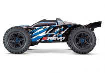 E-REVO2 6S BLEU/BLANC - 4x4 - 1/10 BRUSHLESS - VXL TSM TQI ID - SANS AQ/CHG - TRAXXAS - TRX86086-4-BLUE