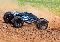 E-REVO2 6S BLEU/BLANC - 4x4 - 1/10 BRUSHLESS - VXL TSM TQI ID - SANS AQ/CHG - TRAXXAS - TRX86086-4-BLUE