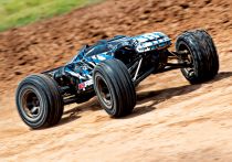 E-REVO2 6S BLEU/BLANC - 4x4 - 1/10 BRUSHLESS - VXL TSM TQI ID - SANS AQ/CHG - TRAXXAS - TRX86086-4-BLUE