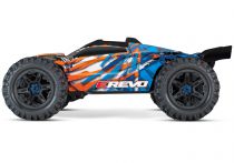 E-REVO2 6S ORANGE/BLEU - 4x4 - 1/10 BRUSHLESS - VXL TSM TQI ID - SANS AQ/CHG - TRAXXAS - TRX86086-4-ORNG