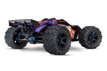 E-REVO2 6S ORANGE/VIOLET - 4x4 - 1/10 BRUSHLESS - VXL TSM TQI ID - SANS AQ/CHG - TRAXXAS - TRX86086-4-PURP