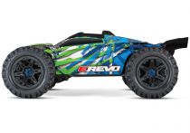 E-REVO2 6S VERT/BLEU - 4x4 - 1/10 BRUSHLESS - VXL TSM TQI ID - SANS AQ/CHG - TRAXXAS - TRX86086-4-GRN