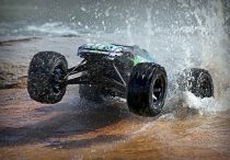 E-REVO2 6S VERT/BLEU - 4x4 - 1/10 BRUSHLESS - VXL TSM TQI ID - SANS AQ/CHG - TRAXXAS - TRX86086-4-GRN