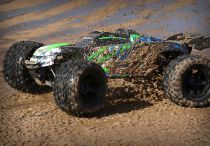 E-REVO2 6S VERT/BLEU - 4x4 - 1/10 BRUSHLESS - VXL TSM TQI ID - SANS AQ/CHG - TRAXXAS - TRX86086-4-GRN