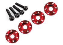 ECROU DE ROUE ANODISE ROUGE - LATRAX