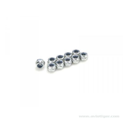ECROU HEX BOQUANT M2 ACIER